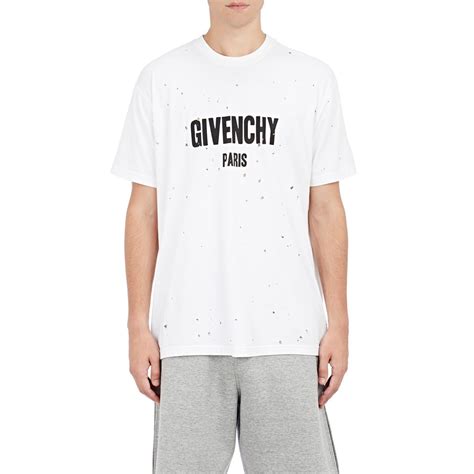 givenchy shirt men's|Givenchy graphic crewneck t shirt.